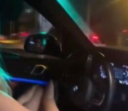 Kraliçe tacıyla drift atan kadına ceza yağdı