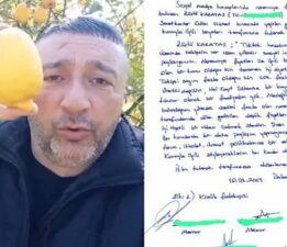 Limonları 50 kuruşa satamıyorum demişti! İşin aslı ortaya çıktı