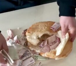 Ramazan pidesine 617 lira sakladı