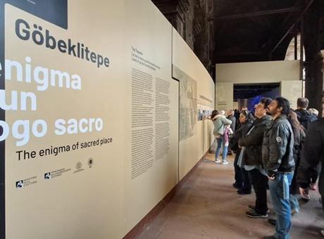 Roma’daki Göbeklitepe sergisine 5 milyon ziyaretçi