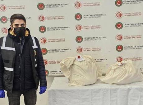 Tam 44 kilo uyuşturucu Edirne Kapıkule’de ele geçirildi