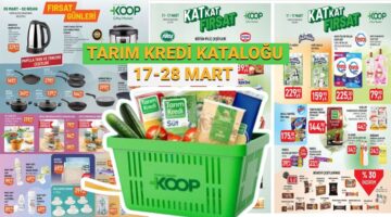 Tarım Kredi Kooperatif Marketleri 17-28 Mart indirimli ürünler listesi: Kahve takımı, kettle, pişirici, güveç tencere