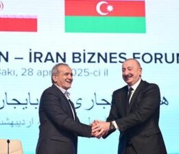 Aliyev ve Pezeşkiyan’ın katılımıyla Bakü’de Azerbaycan-İran İş Forumu düzenlendi