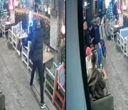Beşiktaş’ta eşiyle kafede oturan kişiyi silahla öldüren zanlı tutuklandı