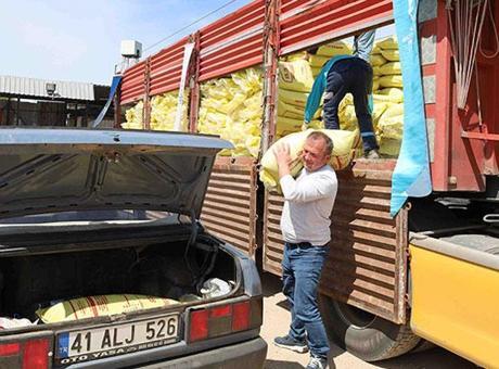 Çiftçiye yüzde 50 hibeli tohum ve gübre desteği