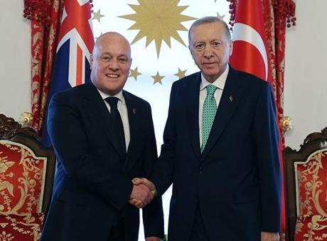 Cumhurbaşkanı Erdoğan, Yeni Zelanda Başbakanı’nı kabul etti! İşte masadaki konular…