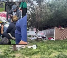 Deprem nedeniyle parkta kalan eşi ve baldızına kurşun yağdırdı
