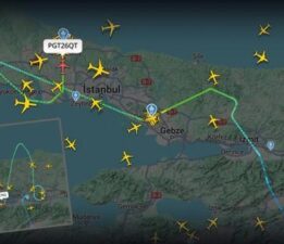 İstanbul’da etkili olan rüzgar hava trafiğini aksattı