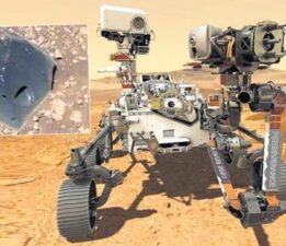 Mars’ta kafatası gibi gizemli yapı