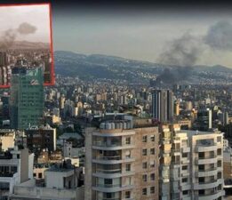 SON DAKİKA HABERİ: İsrail ordusu Beyrut’u hedef aldı! Füzeler bir bir ateşlendi