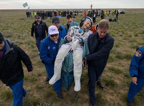 ‘Soyuz MS-26’ uzay aracı Dünya’ya döndü