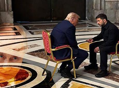 Trump’ın Putin fikrini değiştiren 15 dakika: Her şey Papa’nın cenazesinde oldu