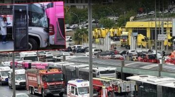 1 kişinin öldüğü metrobüs kazasında sürücü tutuklandı
