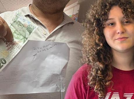 20 lira ve yanına bırakılan bir not: Bu kadar ilgi göreceğini bilmiyordum