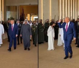 ABD Başkanı Trump’a BAE’de sıra dışı karşılama! Saçlarını savurdular