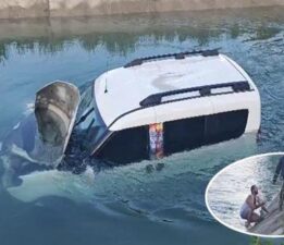 Adana’da bir garip olay! Sulama kanalına uçtu yardımları reddetti