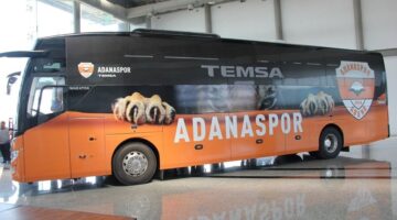 Adanaspor kulüp otobüsüne haciz