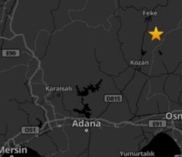 AFAD duyurdu: Adana’da 3.9 büyüklüğünde deprem