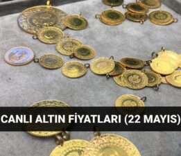 Altın bugün ne kadar? Gram ve çeyrek altın düştü mü, yükseldi mi? 22 Mayıs son dakika altın fiyatları