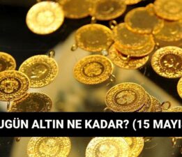 Altında son durum! Gram altın kaç lira oldu, düştü mü? 15 Mayıs altın fiyatları canlı