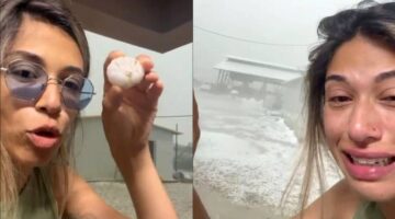 Antalya’da 45 dakikalık dolu felaketi! Gözyaşlarıyla anlattı
