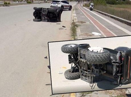 Antalya’da ATV takla attı! 2 kişi hayatını kaybetti