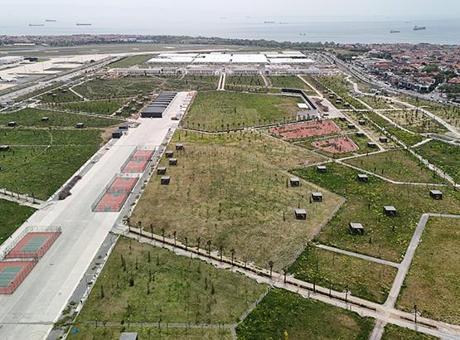 Atatürk Havalimanı’nın son hali görüntüledi! Türkiye’nin en büyük şehir parkı