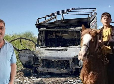 Baba ve oğlu elleri bağlanarak yakılmıştı! Sır telefon görüşmesi: Manda kayıp