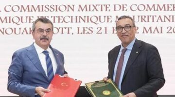 Bakan Tekin: Moritanya bir dizi alanda işbirliğini geliştirme imkanımız var