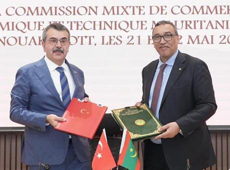 Bakan Tekin: Moritanya bir dizi alanda işbirliğini geliştirme imkanımız var