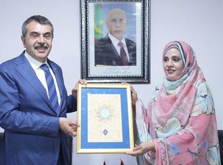 Bakan Tekin Moritanya Eğitim Bakanı ile görüştü