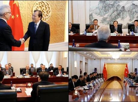 Bakan Uraloğlu, Çin Ulaştırma Bakanı Liu Vey ile görüştü