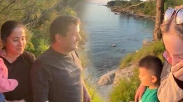Balıkçı kaydetti, görüntüler hızla yayıldı! Vatandaşlar dakikalar sonra sahile akın etti