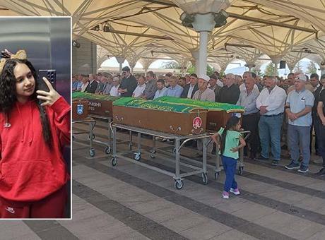 Başından vurulmuş halde ölü bulunan kız çocuğu son yolculuğuna uğurlandı
