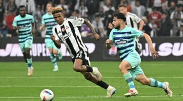 Beşiktaş üçüncülük fırsatını tepti
