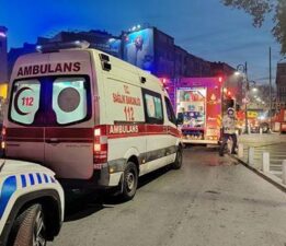 Beşiktaş’ta 3 katlı restoranda yangın