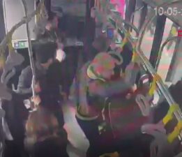 Beylikdüzü’ndeki metrobüs kazası araç içi kamerasında