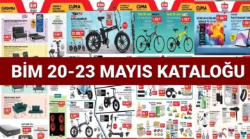 BİM 20-23 Mayıs aktüel kataloğu: Tablet, cep telefonu, televizyon ve mutfak gereçleri, koltuk ve yatak çeşitleri satışa çıkıyor