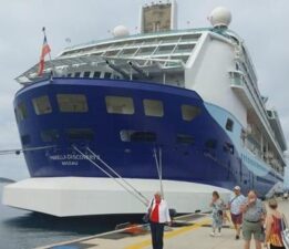 Bodrum’a ‘Marella Discovery 2’ kruvaziyeriyle 1789 turist geldi