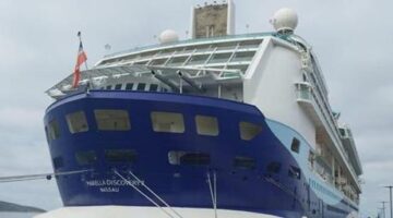 Bodrum’a ‘Marella Discovery 2’ kruvaziyeriyle 1789 turist geldi