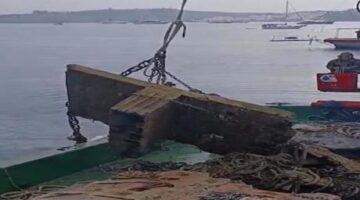 Bodrum’da denizin dibinden çıktı! Tam 200 ton tonoz