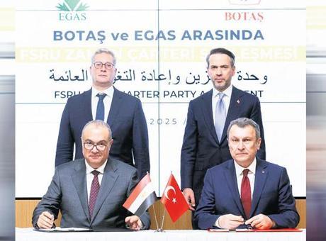 BOTAŞ’ın gemisine ilk ‘yurt dışı’ görevi