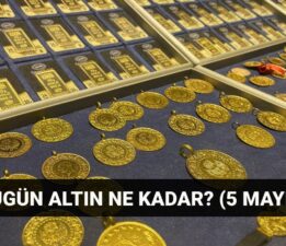 Bugün altın ne kadar oldu? 5 Mayıs gram altın ve çeyrek altın fiyatı: Canlı altın kuru
