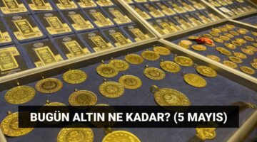 Bugün altın ne kadar oldu? 5 Mayıs gram altın ve çeyrek altın fiyatı: Canlı altın kuru