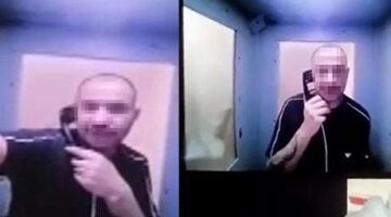 Cezaevinden baldıza şok tehdit! Skandal videoyu paylaştı