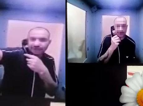 Cezaevinden baldıza şok tehdit! Skandal videoyu paylaştı