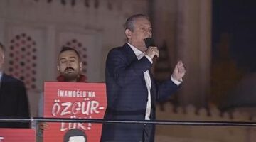 CHP Lideri Özgür Özel Esenler mitinginde konuştu