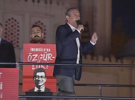 CHP Lideri Özgür Özel Esenler mitinginde konuştu