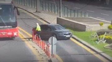 CHP’nin şoförü polisin üzerine aracı sürmüştü! Görüntü ortaya çıktı