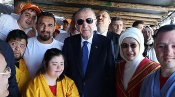 Cumhurbaşkanı Erdoğan, 7. Etnospor Kültür Festivali’ni ziyaret etti